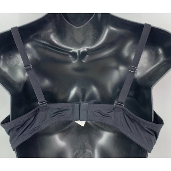 Maidenform Bra Size 40C Black Lace Floral Full Coverage Underwired Women New - Picture 3 of 5
